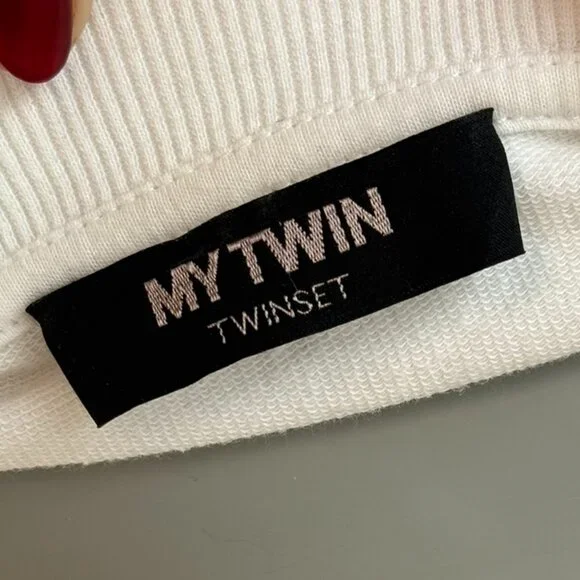 White Ruffle Sleeve Top - Picture 4 of 5